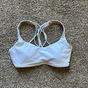 Lululemon Free To Be Wild Sports Bra (White)